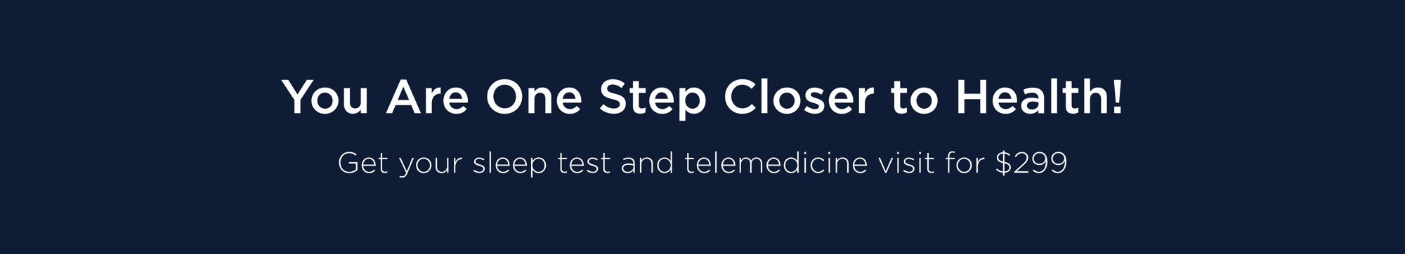 You are one step closer image@4x